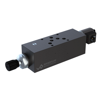 Fast approaches/fine feed valve sandwich construction VQ_SA10-Wandfluh